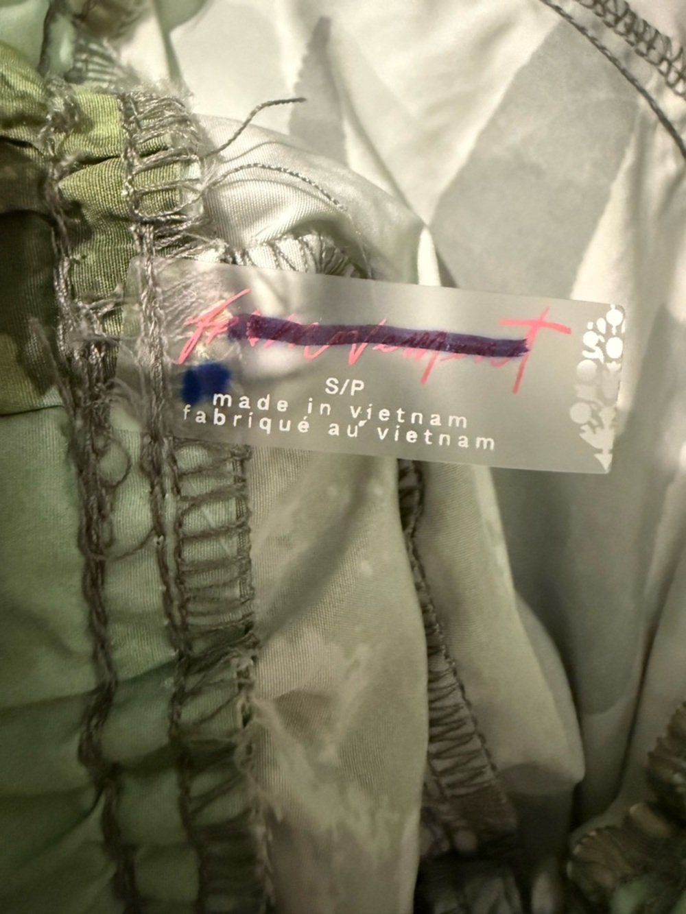 FP Movement by Free People Olive Green Camo Stadium Pants - Picture 12 of 12